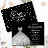 Elegant Spain Quinceañera Mis Quince Silver