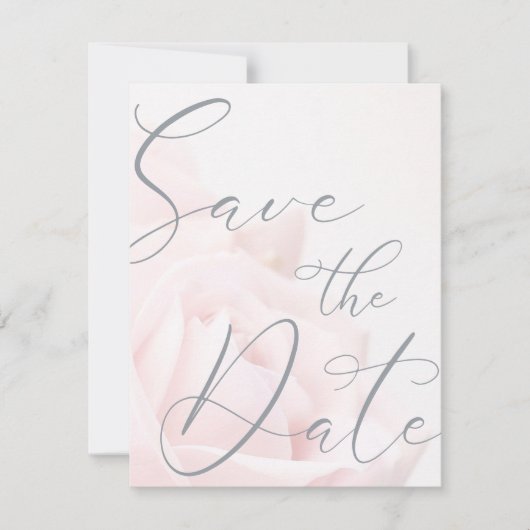 Elegant  sparen de Sjabloon van de Datum Kaart (Voorkant)