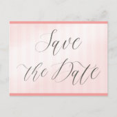 Elegant sparen het Briefkaart van de Datum (Voorkant)