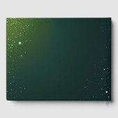 Elegant Sparkle Design voor bruiloft uitnodigingen Gastenboek (Achterkant)