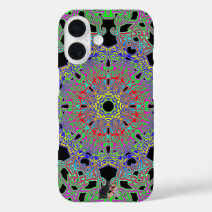 Elegant Spectra Glyph iPhone 16 Hoesje
