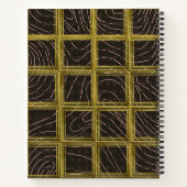 Elegant spiraal Notitieboek Collectie op Zazzle (Achterkant)