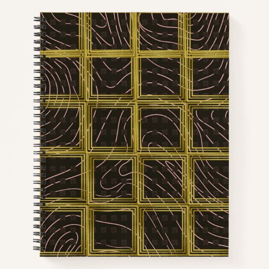 Elegant spiraal Notitieboek Collectie op Zazzle (Voorkant)