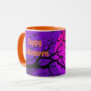 Elegant Spooky Halloween Mok