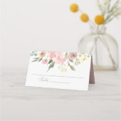 Elegant Spring Floral Blush Pink Peony (Voorkant)
