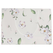 Elegant Spring Waterverf Floral Groot Cadeauzakje (Achterkant)