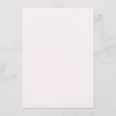 Elegant Spring Wedding Day Schedule Design Informatiekaartje (Achterkant)