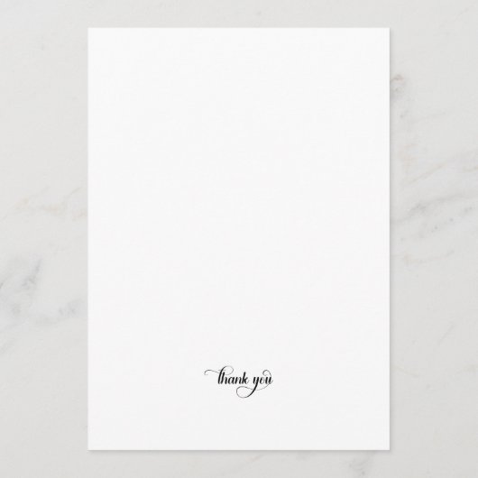 Elegant Spy Bruiloft Foto Hunt Game Programma (Achterkant)