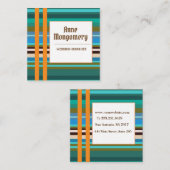 Elegant Square Visitekaartje (Voorkant / Achterkant)