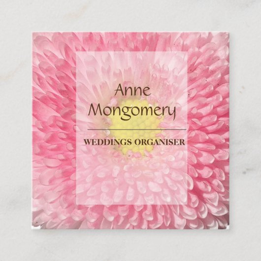 Elegant Square Visitekaartje (Voorkant)