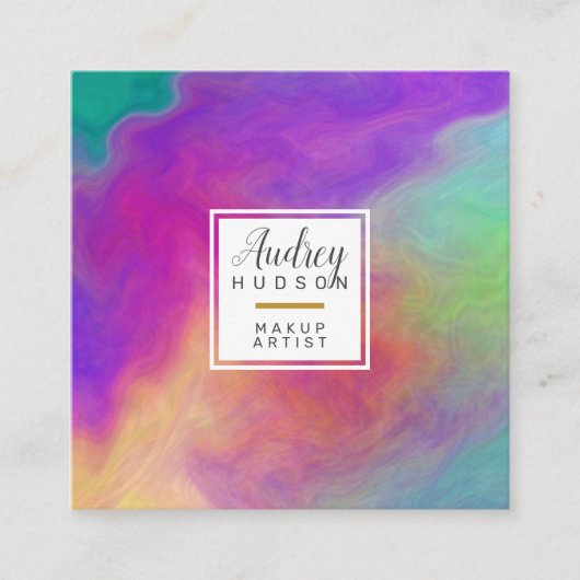 Elegant Square Visitekaartje (Voorkant)