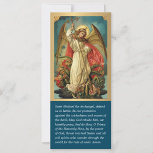 Elegant St. Michael Prayer Religieuze