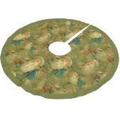  Elegant St. Nickolas Santa Claus Rendier Kerstboom Rok (Gekanteld)