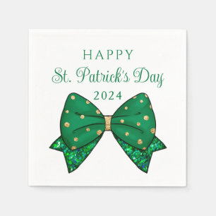Elegant St. Patrick's Day-feest Servet
