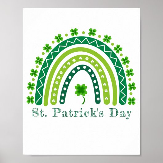 Elegant St. Patrick's Day Party Poster (Voorkant)