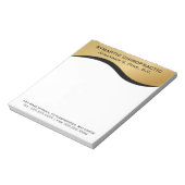 Elegant standaard chiropractor Notitieblok (Gedraaid)
