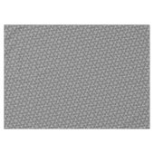 Elegant Starry Pattern Classy Mod Cool Silver Grey Tafelkleed (Voorkant (Horizontaal))