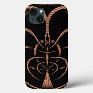Elegant Steampunk: Bekabeld voor geluid iPhone 13 Hoesje