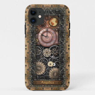 Elegant Steampunk  iPhone 11 Hoesje
