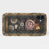 Elegant Steampunk  Case-Mate iPhone Case (Achterkant (horizontaal))