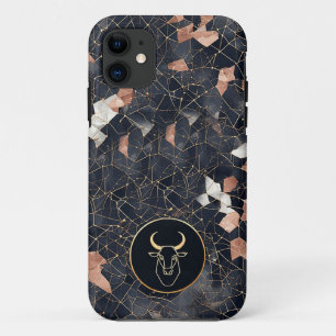 Elegant Stierbeeld Ontwerp iPhone 11 Hoesje