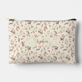 Elegant Stijlvol Bloempotlood hoesje, make-up Etui