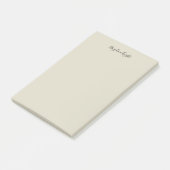 Elegant stijlvol chique eenvoudig handschrift post-it® notes (Schuin)