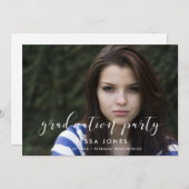 Elegant stijlvol fotograaf uitnodiging (Voorkant / Achterkant)