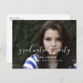 Elegant stijlvol fotograaf uitnodiging (Voorkant / Achterkant)