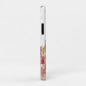 Elegant stijlvol glitter druppelt wit marmer Case-Mate iPhone case (Achterkant/rechts)