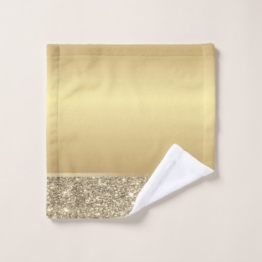 Elegant Stijlvol Glitter Shiny Bad Handdoek (Wasdoekje)