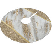 Elegant Stijlvol Glitter Shiny Kerstboom Rok (Gekanteld)