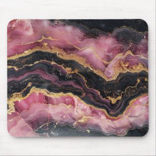 Elegant Stijlvol Gouden Glitter Zwart Bourgogne Ma Muismat