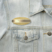 Elegant stijlvol goudparels naamplaatje (In situ)