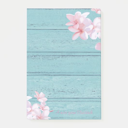 Elegant stijlvol, houtextuur, Cherry Tree Post-it® Notes (Voorkant)