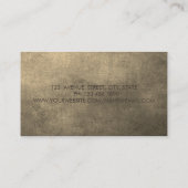 Elegant stijlvol, , kant visitekaartje (Achterkant)