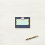 Elegant stijlvol, Lijst, Roos Post-it® Notes (Op bureau)