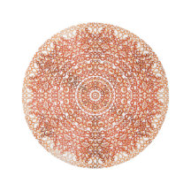 Elegant Stijlvol Mandala Boho Chic Wit & Koper