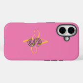 Elegant stijlvol modern Case-Mate iPhone case (Achterkant (horizontaal))