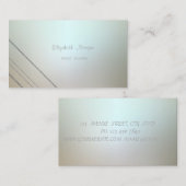 Elegant stijlvol, modern, glittery Stripes Visitekaartje (Voorkant / Achterkant)