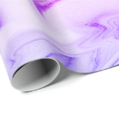 Elegant stijlvol, modern holografisch marmer cadeaupapier (Rol Hoek)