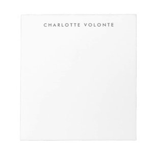 Elegant stijlvol, professioneel modern notitieblok