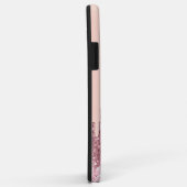 Elegant, stijlvol roos goudglitterdruppels Case-Mate iPhone case (Achterkant/rechts)