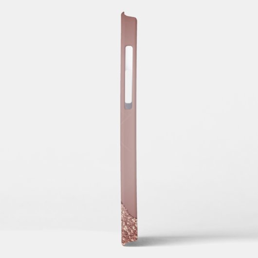 Elegant, stijlvol roos goudglitterdruppels Case-Mate iPhone case (Achterkant / Links)