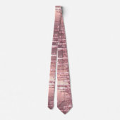 Elegant, stijlvol roos goudglitterdruppels stropdas (Achterkant)