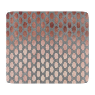 elegant stijlvol roos goudpokken snijplank