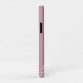 Elegant stijlvol roze roze roze goudglitterdruppel Case-Mate iPhone case (Achterkant/rechts)