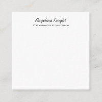 Elegant stijlvol, uniek handschrift