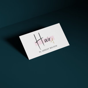 Elegant Stijlvol Wit Rose Gouden Schaar Haar Visitekaartje