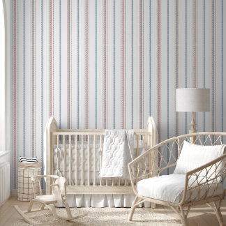 Elegant streeppatroon. behang
